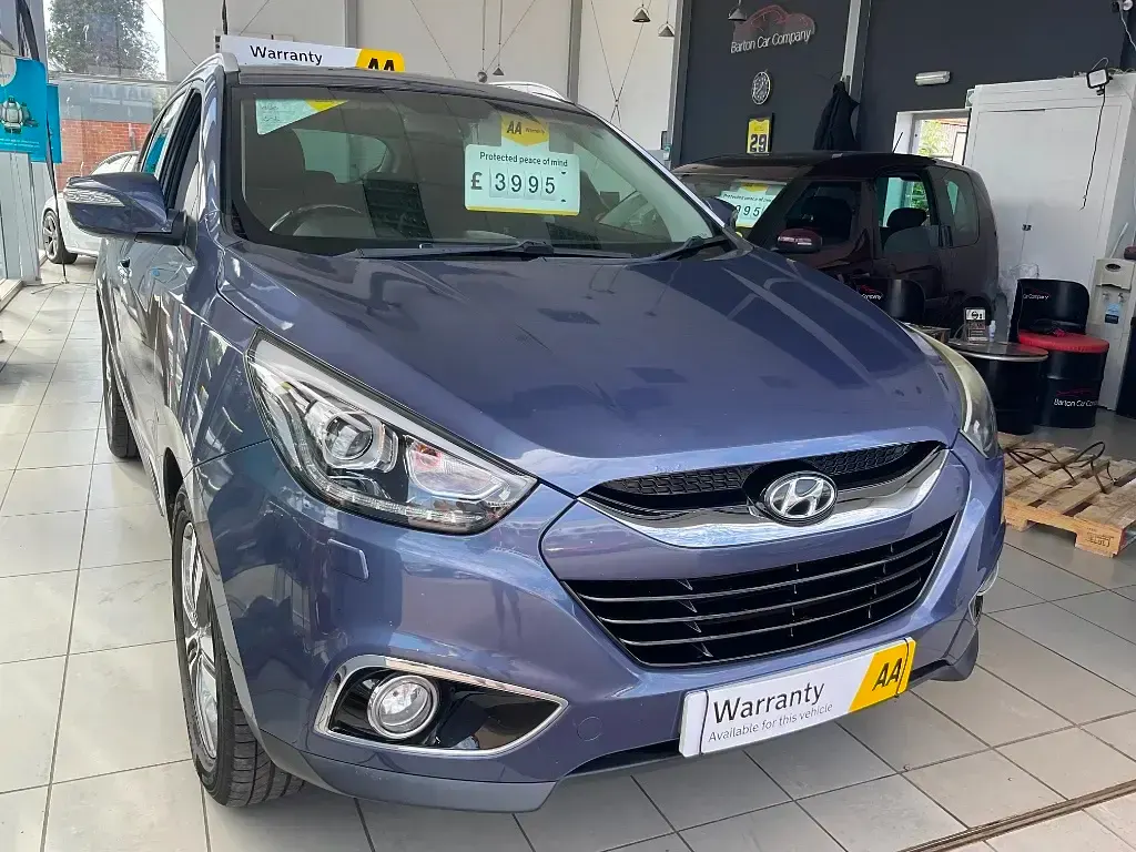 Used Hyundai ix35 Premium 115 HP (84 kW) 2014 Blue SUV