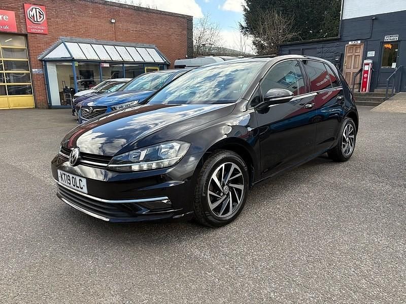 Used VW Golf VII Match 115 HP (84 kW) 2019 Black Hatchback