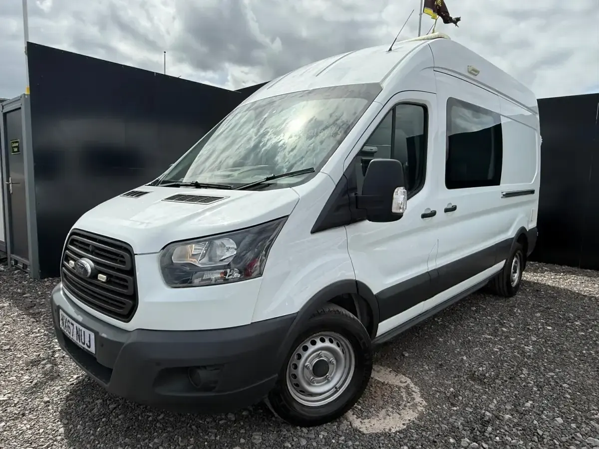 Used Ford Transit 130 HP (95 kW) 2017 White Van