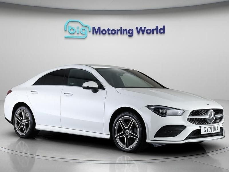 White Used 2021 Mercedes CLA250e AMG Line Premium Sedan | £20,500 (Fair price) - Image 1/4