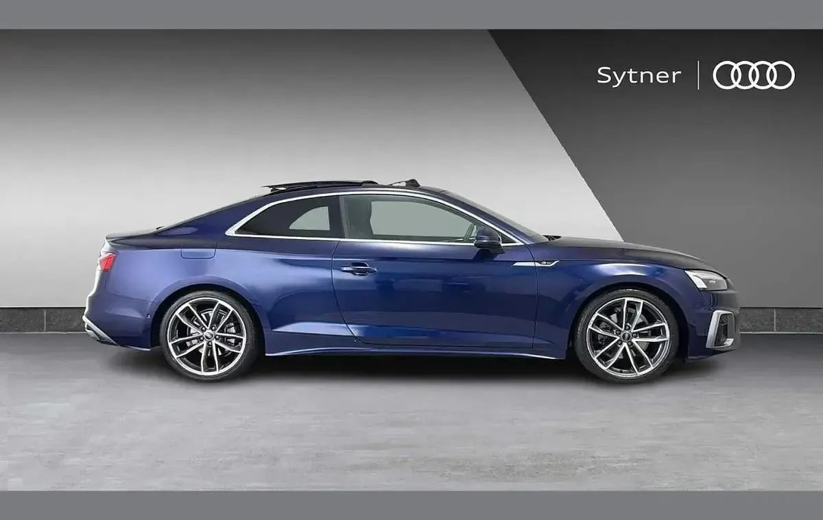 Used Audi A5 S-Line 147 HP (108 kW) 2024 Blue Coupe