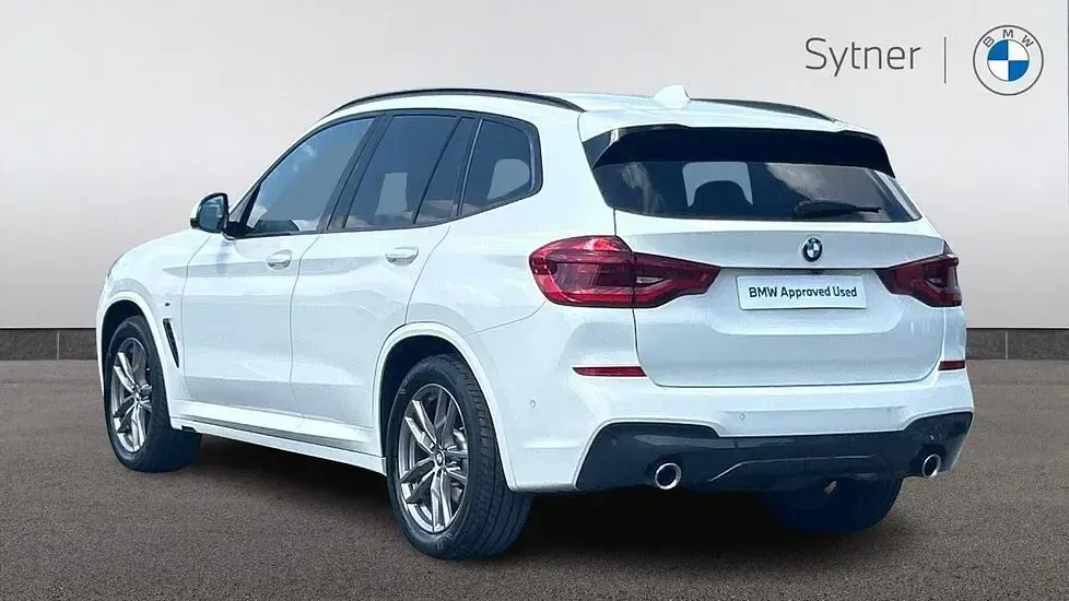 Used BMW X3 M Sport 190 HP (139 kW) 2021 White SUV