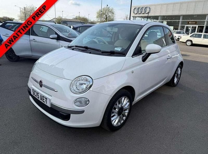 Used Fiat 500 Pop Star 69 HP (50 kW) 2015 White Hatchback