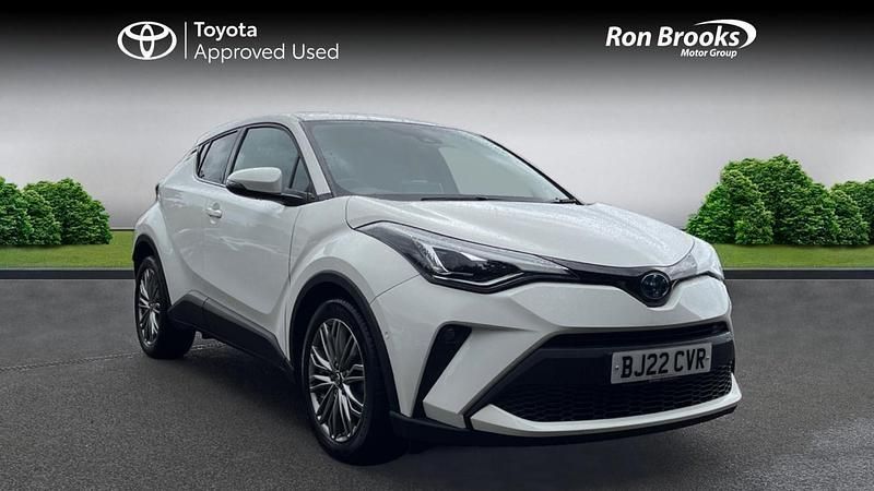 White Used 2022 Toyota C-HR SUV | £20,650 (Fair price) - Image 1/4