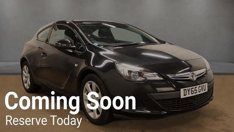 Used Vauxhall Astra GTC Sport 2015 Black Hatchback