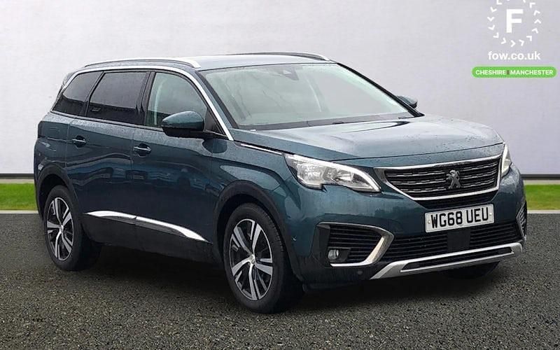 Used Peugeot 5008 Allure 131 HP (96 kW) 2019 Green SUV