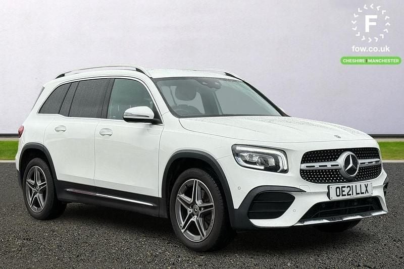 White Used 2021 Mercedes GLB200 AMG Line Premium SUV | £25,899 (Good price) - Image 1/4