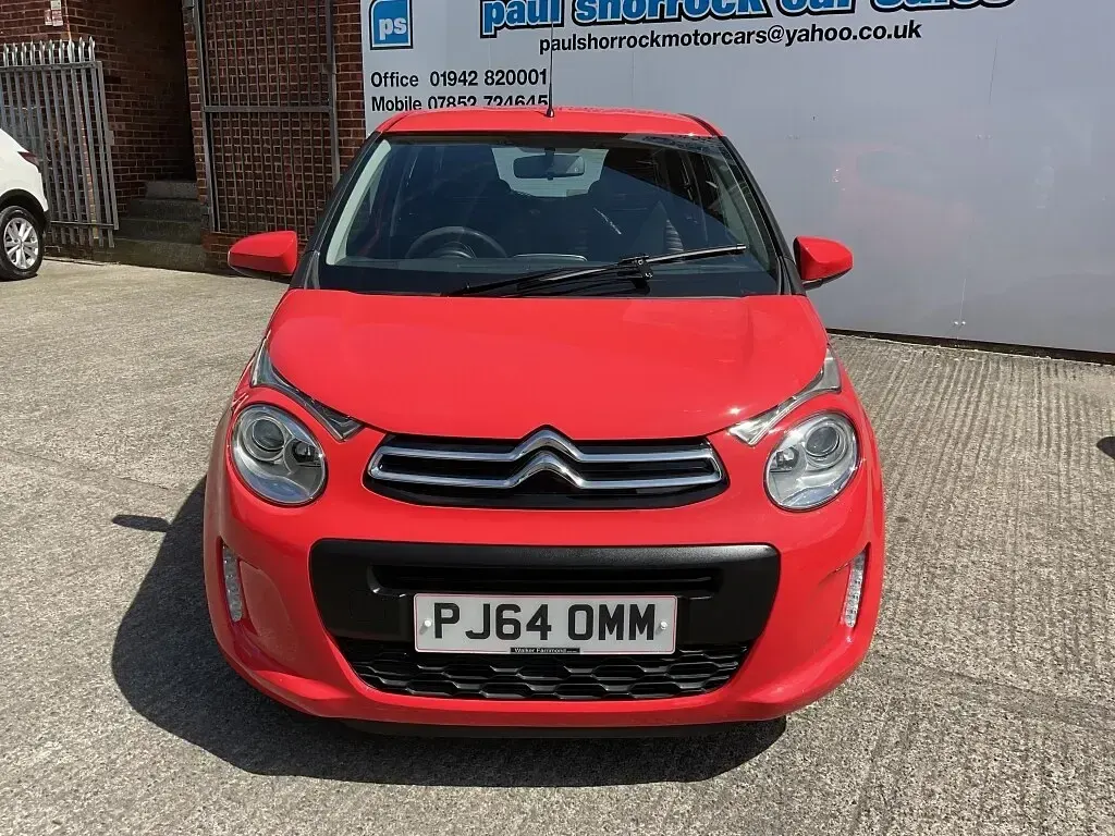 Used Citroën C1 Feel 68 HP (50 kW) 2014 Orange Hatchback