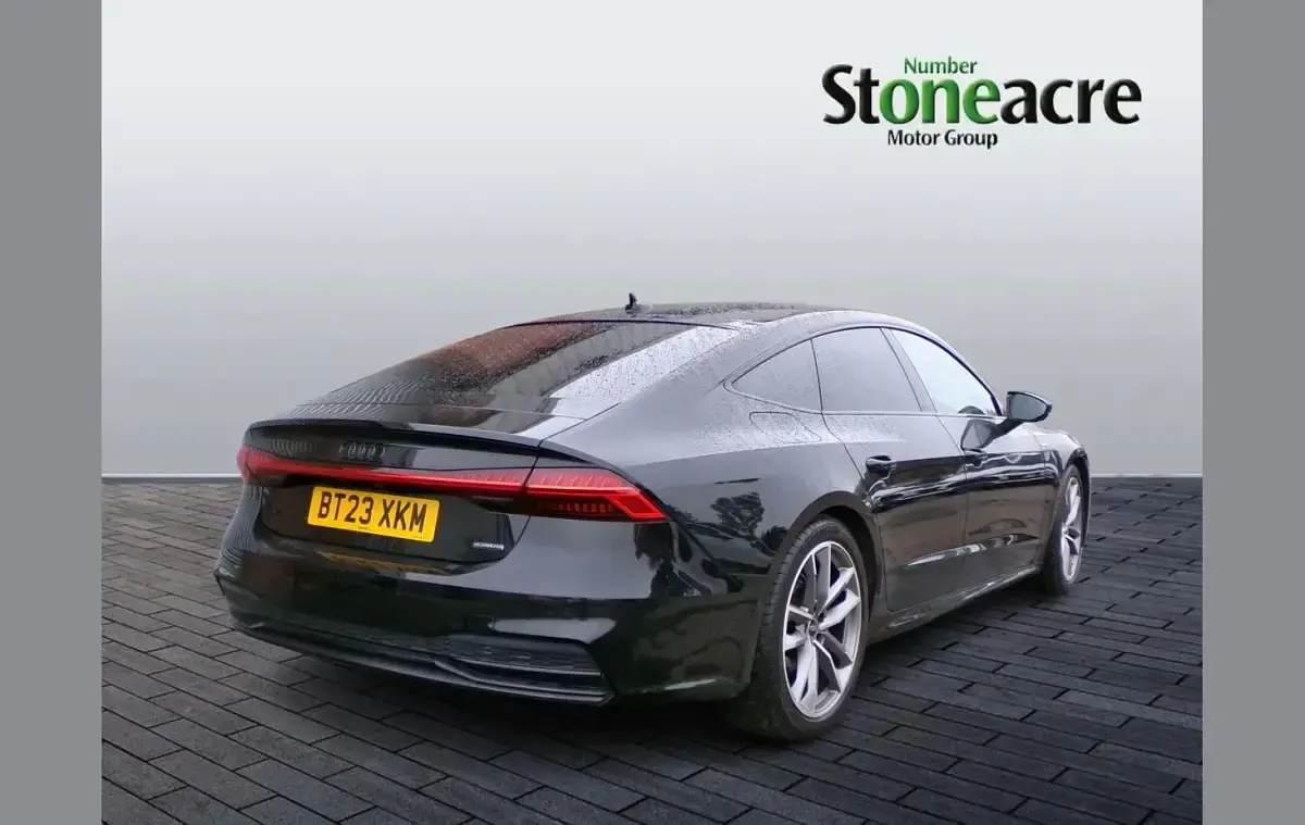 Used Audi A7 Black Edition 200 HP (147 kW) 2023 Black Sedan