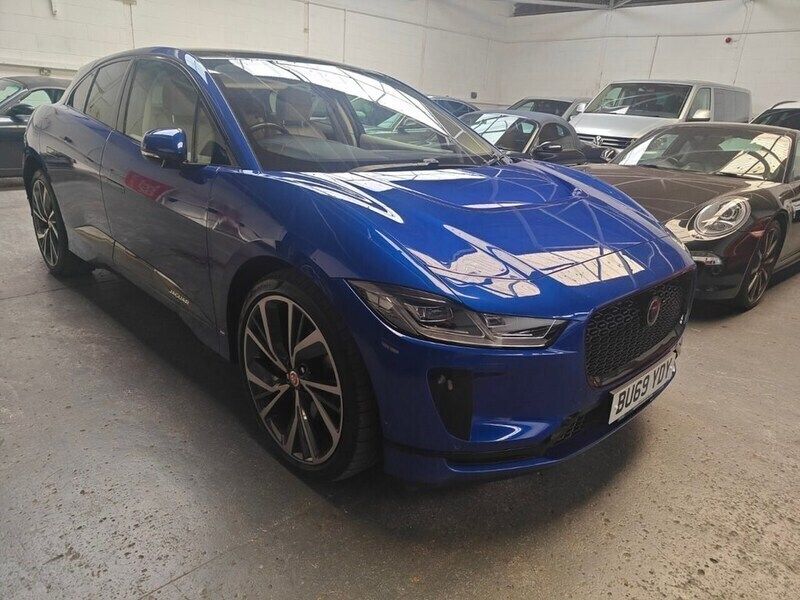 Blue Used 2019 Jaguar I-Pace SE SUV | £16,490 (Fair price) - Image 1/4