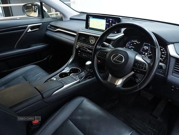 Used Lexus RX450h 313 HP (230 kW) 2021 White SUV