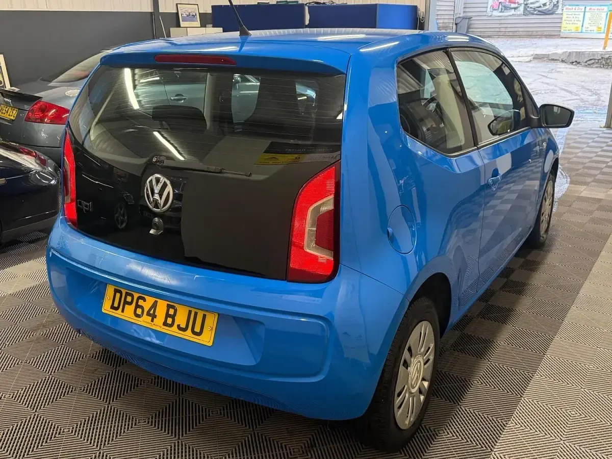 Used VW up! move up! 60 HP (44 kW) 2015 Blue Hatchback