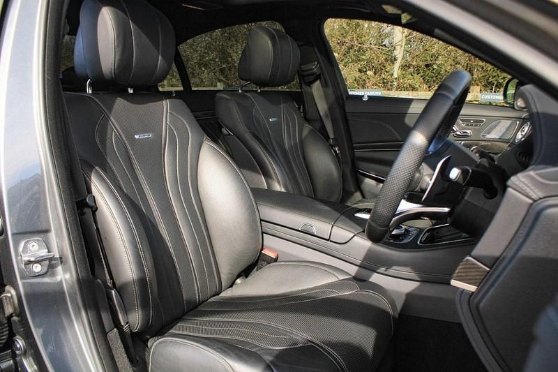 Käytetty Mercedes S63L AMG 2018 Harmaa Sedan