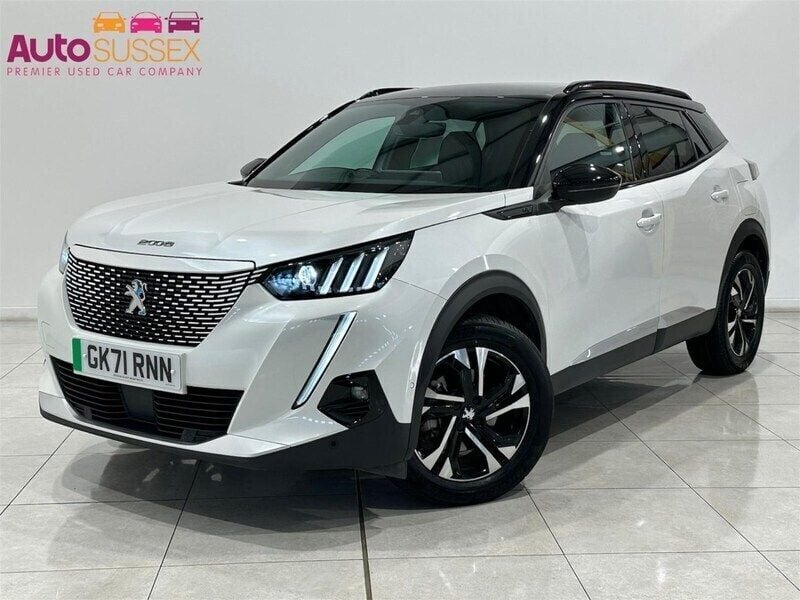 White Used 2021 Peugeot e-2008 GTi SUV | £13,495 (Fair price) - Image 1/4