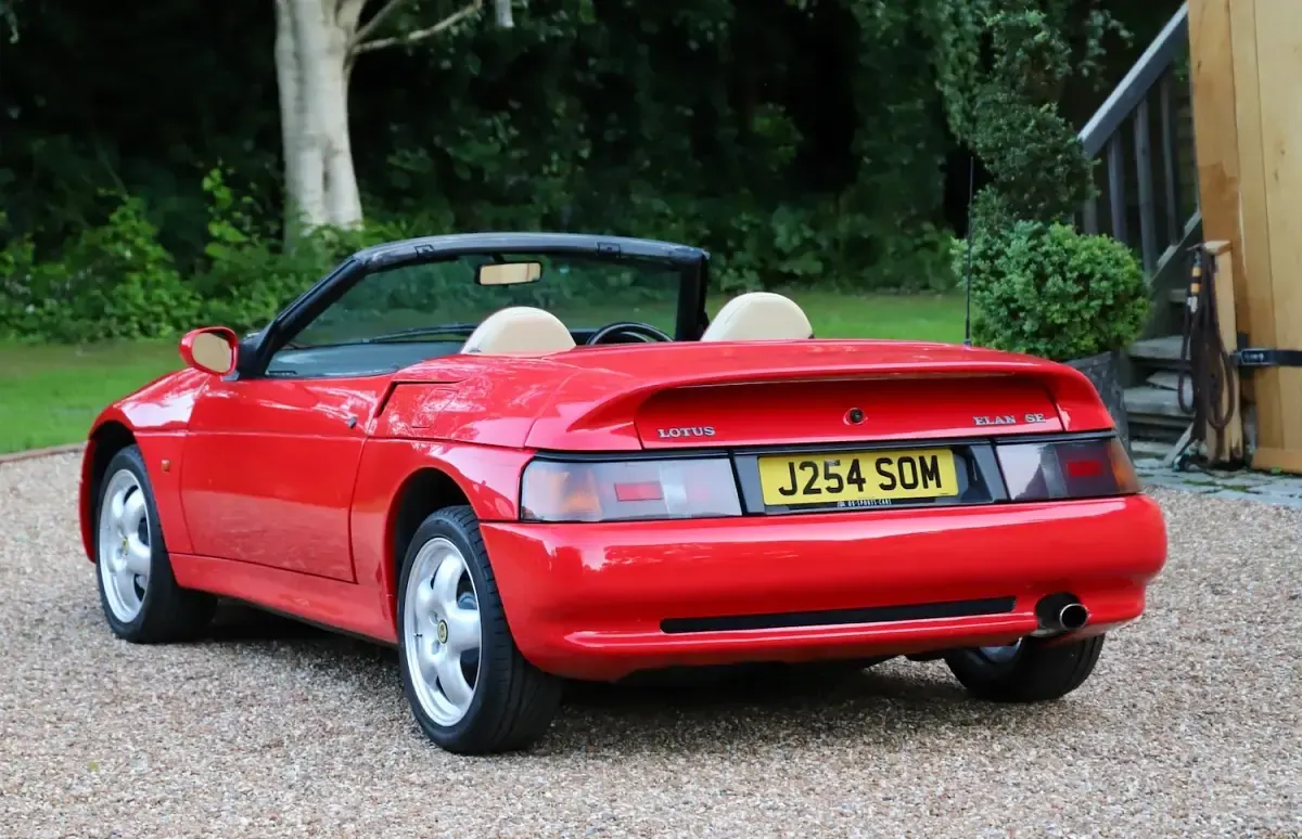 Used Lotus Elan 1991 Red Cabriolet