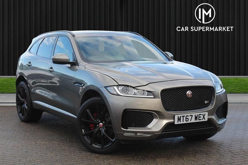 Silver Used 2018 Jaguar F-Pace Supercharged SUV | £15,885 (Fair price) - Image 1/4