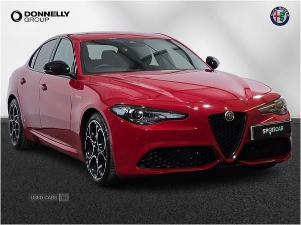 Red Used 2022 Alfa Romeo Giulia Veloce Sedan | £29,995 (A bit pricey) - Image 1/4