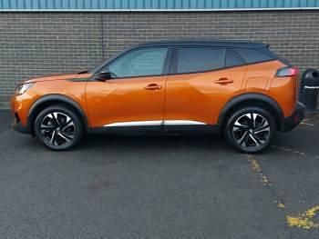 Used Peugeot e-2008 GTi 100 kW (136 HP) 2022 Orange SUV