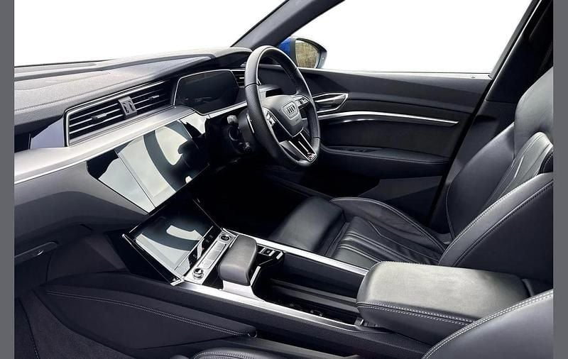 Used Audi Q8 e-tron S-Line 300 kW (408 HP) 2023 Blue SUV