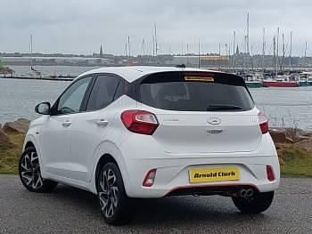 Used Hyundai i10 N Line 100 HP (73 kW) 2021 White Hatchback