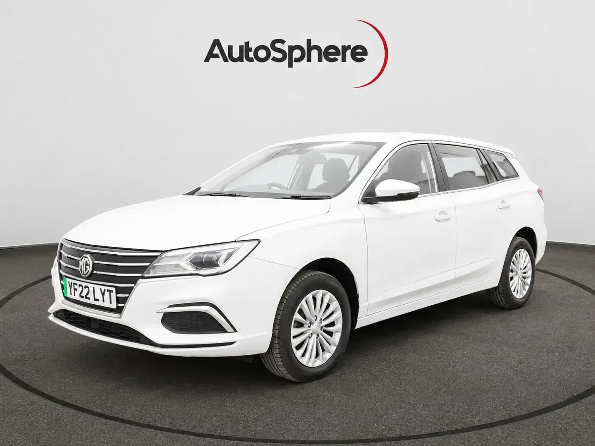 Used MG MG5 EV Excite 114 kW (156 HP) 2022 White Estate