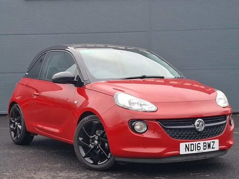 Used Vauxhall Adam 70 HP (51 kW) 2016 Red Hatchback