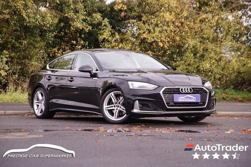 Used Audi A5 Sportback Sport 163 HP (119 kW) 2021 Black Hatchback