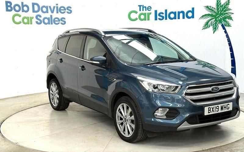 Blue Used 2019 Ford Kuga Titanium SUV | £13,250 (Good price) - Image 1/4