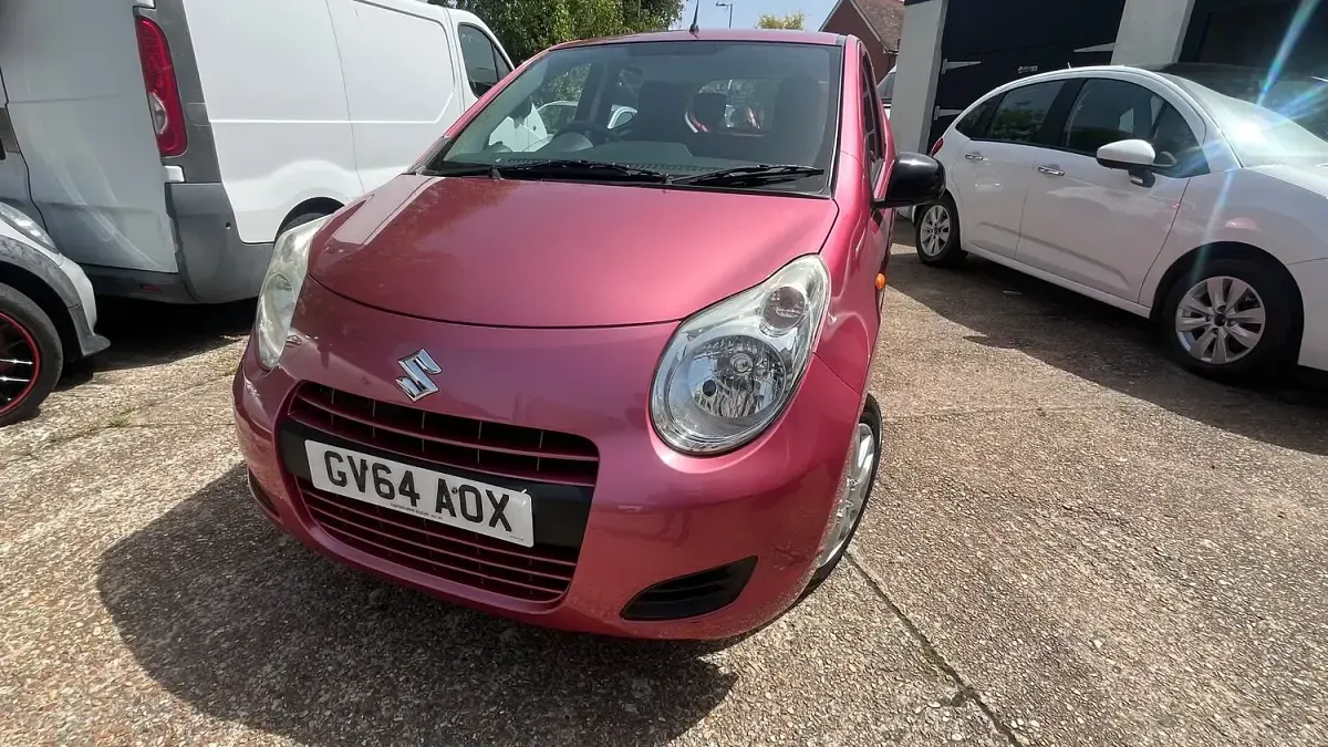 Used Suzuki Alto 68 HP (50 kW) 2014 Pink Hatchback