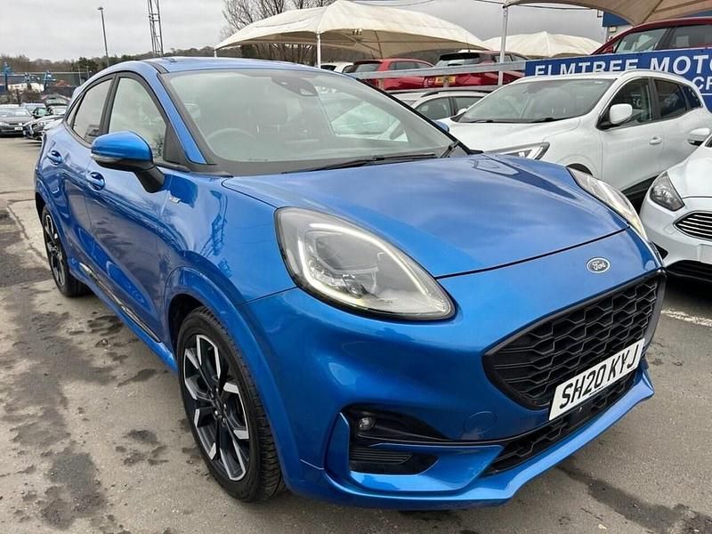 Used Ford Puma ST-Line X 125 HP (91 kW) 2020 Blue SUV