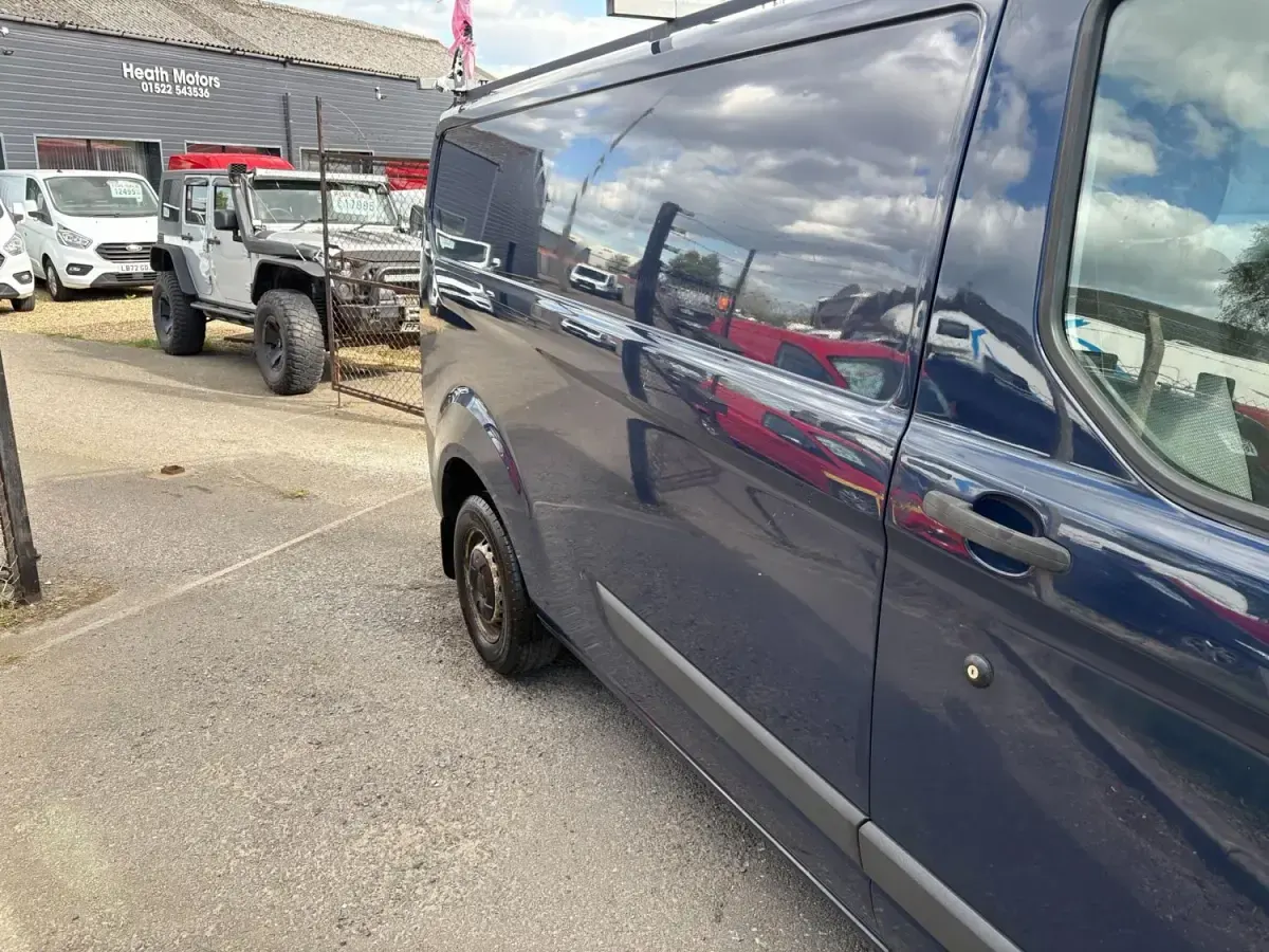 Usado Ford Transit Custom 100 CV (73 kW) 2014 Azul Van