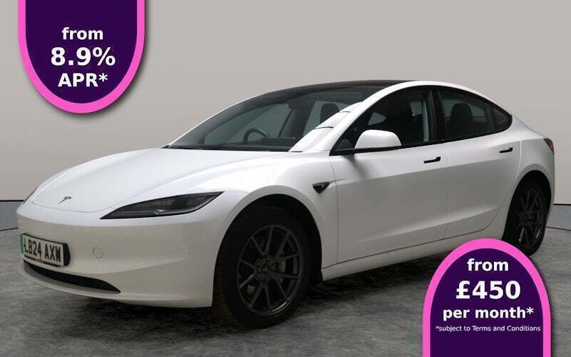 White Used 2024 Tesla Model 3 Sedan | £28,840 (Expensive) - Image 1/3