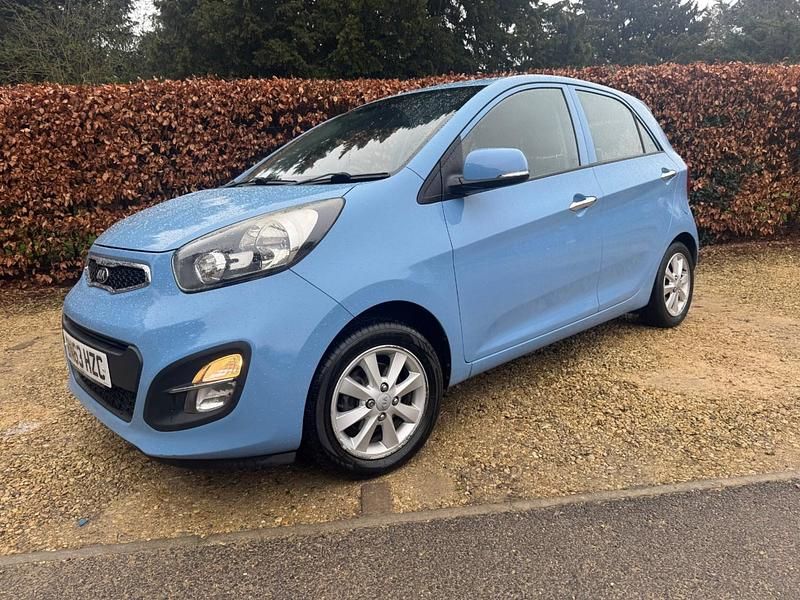 Used Kia Picanto 2013 Blue Hatchback