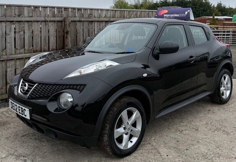 Black Used 2012 Nissan Juke Visia SUV | £2,350 (Fair price) - Image 1/4