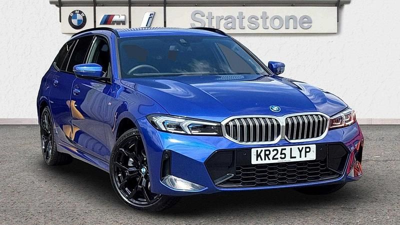 Blue Used 2025 BMW 330e M Sport Estate | £41,950 (Fair price) - Image 1/3