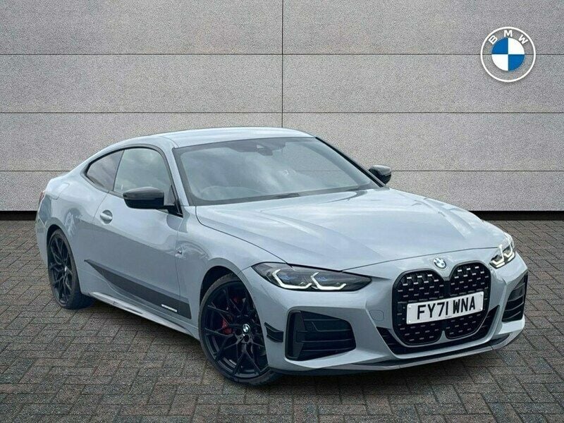 Grey Used 2022 BMW M440 Comfort Edition Sedan | £33,990 (Good price) - Image 1/4