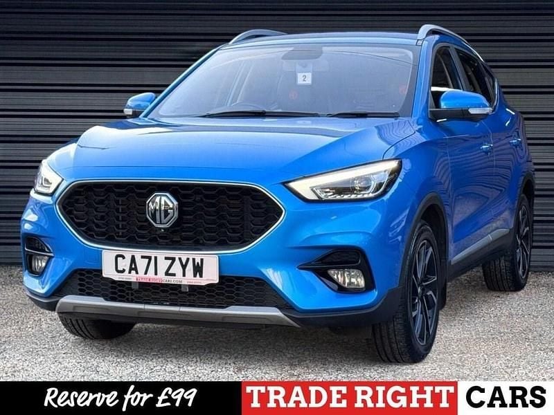 Blue Used 2021 MG ZS Exclusive Hatchback | £10,490 (Fair price) - Image 1/4