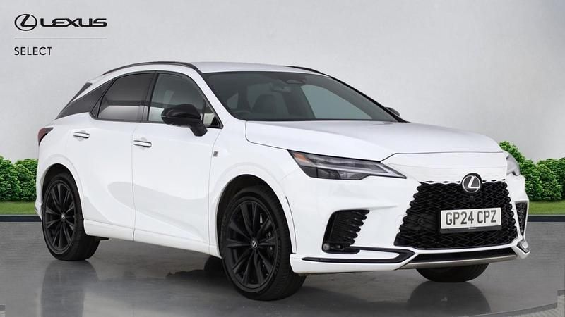 White Used 2024 Lexus RX500h Sport Line SUV | £54,954 - Image 1/4
