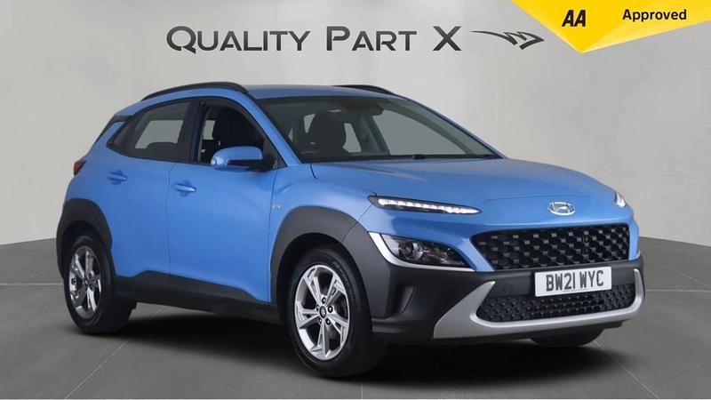 Blue Used 2021 Hyundai Kona SE SUV | £10,590 (Good price) - Image 1/3