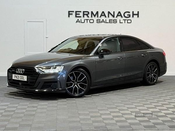 Used Audi A8 Black Edition 286 HP (210 kW) 2021 Grey Sedan