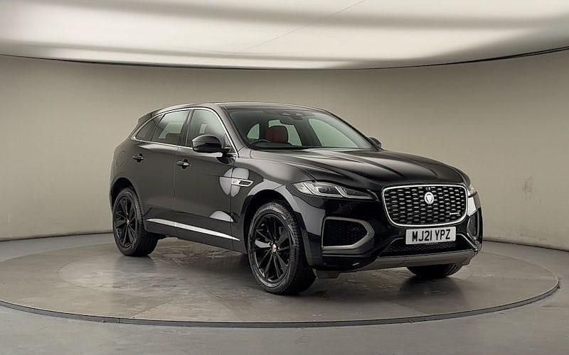 Used Jaguar F-Pace R-Dynamic 204 HP (150 kW) 2021 Santorini black SUV