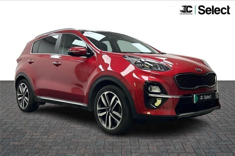 Red Used 2019 Kia Sportage 4 SUV | £14,500 (Good price) - Image 1/4