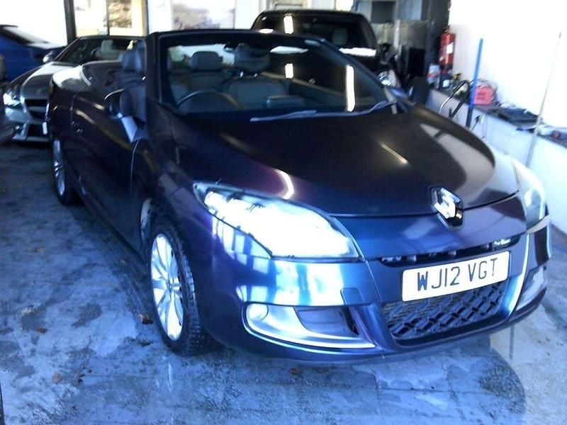 Used Renault Mégane Cabriolet GT-Line 2012 Black Cabriolet