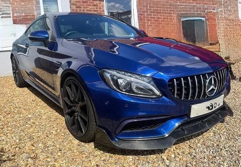 Blue Used 2017 Mercedes C63 AMG Coupe | £25,995 (Super price) - Image 1/4
