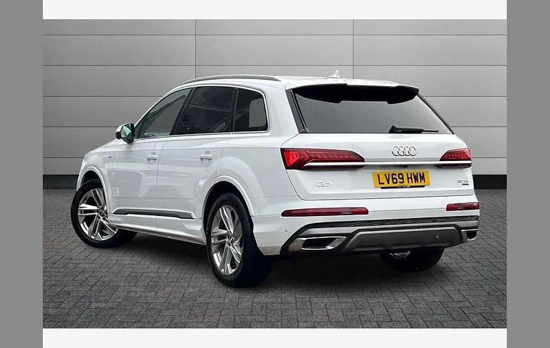 Used Audi Q7 S-Line 286 HP (210 kW) 2019 White SUV