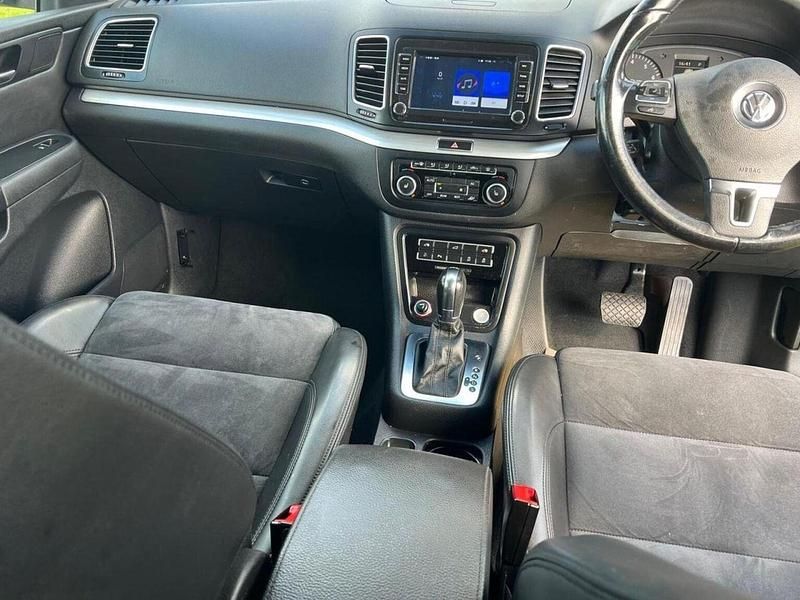 Used VW Sharan S 150 HP (110 kW) 2012 Black MPV