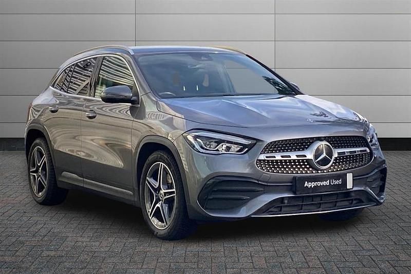 Mountain grey Used 2021 Mercedes GLA220 AMG line SUV | £21,995 (Good price) - Image 1/4