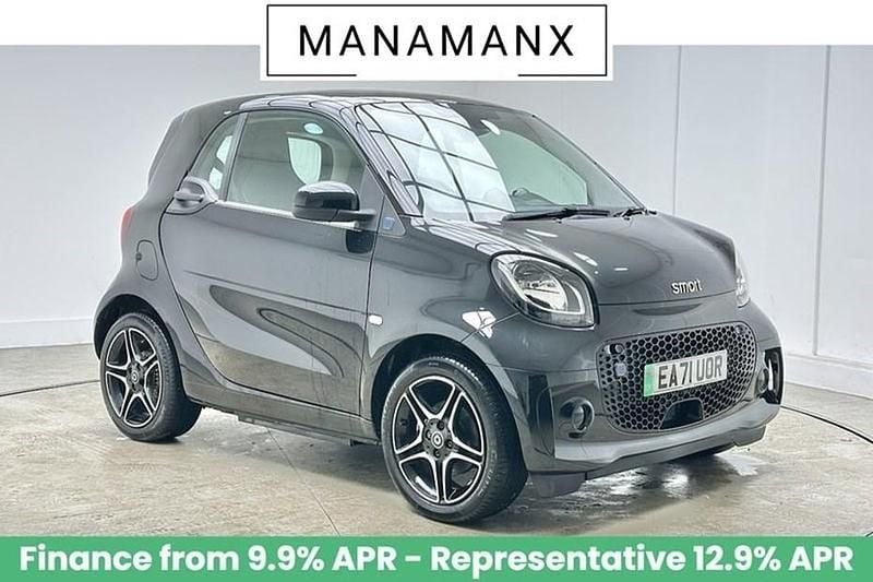 Black Used 2021 Smart ForTwo Electric Drive Premium Coupe | £9,490 (Good price) - Image 1/1