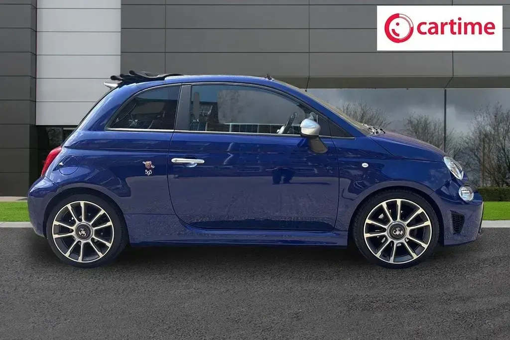 Used Abarth 595 Turismo 165 HP (121 kW) 2021 Blue Cabriolet