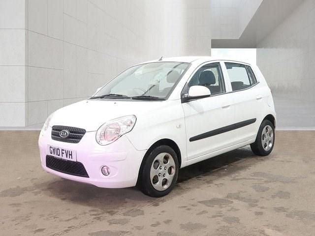 Used Kia Picanto 64 HP (47 kW) 2010 White Hatchback